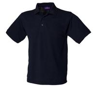 Henbury - Polo à Manches Courtes - Homme (M) (Bleu Marine)