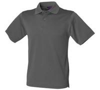 Henbury - Polo à manches courtes - Homme (XL) (Gris foncé) - UTRW635 Gris Foncé, Gris foncé G