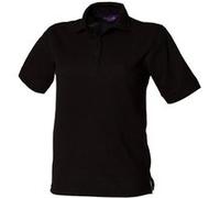 Henbury - Polo à rétention de forme - Femme (XL) (Noir) - UTRW626 Noir, Noir G