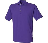 Henbury - Polo "Classic" Qualité lourde pour hommes PC6198 (L) (Violet)