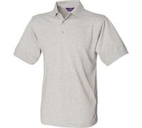 Henbury - Polo de qualité lourde pour homme PC6086 (S) (Gris chiné)