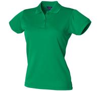 Henbury - Polo - Femme - Vert - Kelly Green - XL