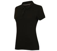 Henbury polo micro-fin pique pour femme h102 - manches courtes lisses pour femme