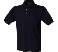 Henbury Polo pour homme, couleur unie RW617 (Xlarge) (Bleu marine)