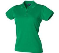 Henbury - Polo sport à forme ajustée - Femme (M) (Vert tendre) - UTRW636 Vert Tendre, Vert tendre