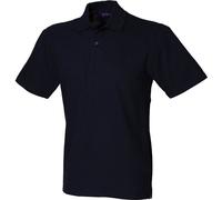 Henbury - Polo Stretch Homme/Femme Unie PC5585 (XXL) (Bleu marine)