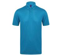 Henbury Stretch Wicking terminé Chemise polo H460 -hommes Collier simple T-shirt
