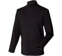 Henbury - Sweatshirt à col roulé - Homme (L) (Noir) - UTRW615 Noir, Noir