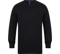 Henbury - Sweatshirt col rond pour homme PC5863 (XL) (Bleu marine)