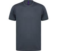 Henbury - T-shirt "HiCool Performance" pour homme RW8003 (S) (Anthracite)