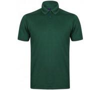 Henbury - T-shirt POLO - Hommes (L) (Vert bouteille) - UTPC2951 Vert Bouteille G