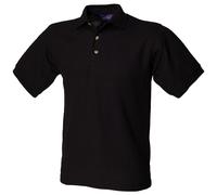 Henbury Ultimate Polo 65/35 -hommes Manches courtes décontractées T-shirt simple