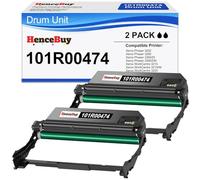 HenceBuy 101R00474 Tambour de rechange pour imprimante Xerox 101R00474 Phaser 3260 3260DNI 3260DI 3052 WorkCentre 3215 3225 3215NI 3225DNI 10 000 pages Noir Lot de 2