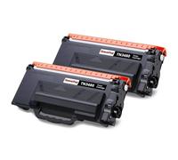 HenceBuy Cartouche de toner compatible TN3480 TN-3480 pour imprimante Brother HL-L5000D HL-L5100DN HL-L5200DW HL-L5200DWT HL-L6200DW HL-L6200DWT HL-L6250DW HL-L6300DW TN3430 (2 noires)