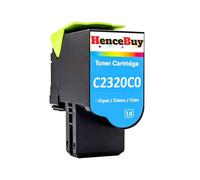 HenceBuy Cartouche de toner Cyan compatible pour Lexmark C2320C0 | Compatible avec Lexmark C2425 MC2425 MC2425adw C2535dw MC2535 MC2535adwe MC2325 MC2325adw C2325 C2325dw MC2640 MC2640adwe