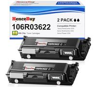 HenceBuy Lot de 2 cartouches de toner de rechange compatibles pour Xerox 3335 3345 3330 106R03622 pour imprimante Xerox WorkCentre 3335/DNI 3345/DNI Phaser 3330/DNI Haute Capacité 8500 pages Noir