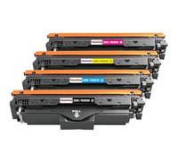 HenceBuy Lot de 220 toners (avec puce) compatibles avec HP 220X 220A Multipack pour HP Color LaserJet Pro MFP 4302dw 4302fdw 4302fdn 4202dn 4202dw W2200X W2201X W2202X W2203X Noir/cyan/magenta/jaune