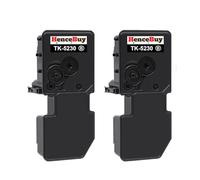 HenceBuy TK5230 Cartouches de Toner Noir Compatible pour Kyocera TK-5230 TK5230K pour Imprimante Kyocera Ecosys M5521cdw M5521cdn P5021cdw P5021cdn M5521 P5021 2600 Pages (2 Noir)