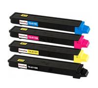 HenceBuy TK8115 TK-8115 Lot de 4 toners compatibles avec Kyocera Ecosys M8124cidn M8130cidn M8130 M8124 cidn TK-8115K TK-8115C TK-8115M TK-8115Y Noir Cyan Jaune Magenta
