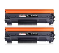HenceBuy Toner 142A avec Puce Compatible pour HP 142A W1420A Cartouche de Toner Noir pour Imprimante HP LaserJet MFP M140w M140 M139w M139 HP LaserJet M110w M110 (2 Noir)