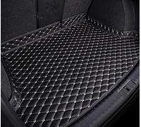 HENCHENH Voiture Cuir Tapis de Coffre pour Renault Scenic E-Tech Electric V 2023 2024 2025,Antidérapant Anti-salissures Bagages DéMarrage Bac Protection Accessories,A/Black-Beige