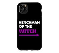 Henchman of The Witch Funny Couple Typographie Halloween Coque pour iPhone 11 Pro Max