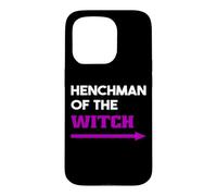 Henchman of The Witch Funny Couple Typographie Halloween Coque pour iPhone 15 Pro