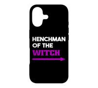 Henchman of The Witch Funny Couple Typographie Halloween Coque pour iPhone 17