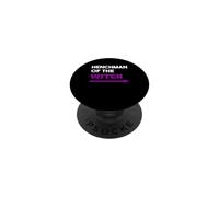 Henchman of The Witch Funny Couple Typographie Halloween PopSockets PopGrip Adhésif