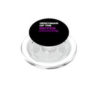 Henchman of The Witch Funny Couple Typographie Halloween PopSockets PopGrip pour MagSafe