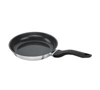 HENCKELS by ZWILLING Stream Poêle à frire 24 cm avec revêtement en céramique anti-adhésif compatible induction, Argent