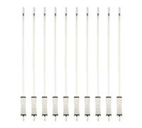 HENCKELS Lot de 10 brochettes en acier inoxydable pour barbecue