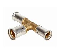 HENCO INDUSTRIES NV HEN00048 T-2X Réduit Multicouche Laiton à sertir 26x20x20 HENCO-11P-262020