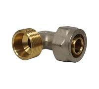 Henco - Raccord Multicouche à compression - Coude Multicouche à compression Ø26x3,0 - Mâle 1" (26/34) - Henco