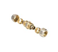 Henco - Raccord Multicouche à compression - Manchon Multicouche à compression égal Droit Ø16x2,0 - Henco