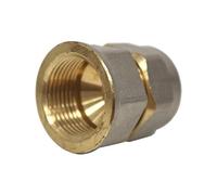 Henco - Raccord Multicouche à compression - Raccord Multicouche à compression Ø26x3,0 - Droit Femelle 1" (26/34) - Henco