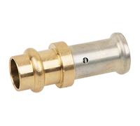 Henco - Raccord Multicouche à sertir HENCO - Manchon adaptateur cuivre à sertir Ø22 (profil V,M, SA) vers multicouche 20x2.0 - Henco