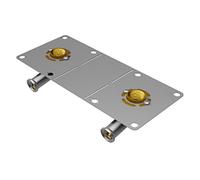 Henco - Sortie de cloison Multicouche - Sortie de cloison Douche/Bain Douche Multicouche à sertir Ø20x2.0 - Femelle 1/2 (15/21)