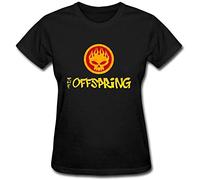 HEND The Offspring Design T Shirt for Women Black M