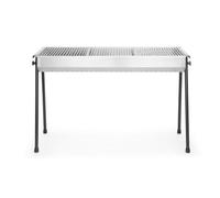Hendi Barbecue à charbon de bois Resto 150801 – 3-Grill – 1145x380x(H)770 mm
