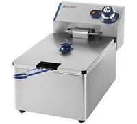 HENDI 205815 Friteuse Blue Line, INOX, 6 L, Bleu