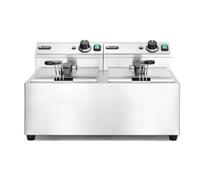 HENDI 207307 Friteuse Mastercook - 2 x 8 L