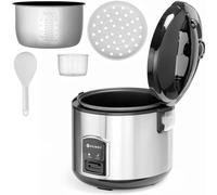 HENDI 240410 Cuiseur à riz avec fonction cuisson vapeur