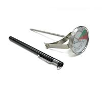 Hendi Thermomètre à lait 271247 – avec clip – de -10 °C à +110 °C – 44×140 mm