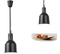 Hendi 273852 - Suspension cylindrique conique, noire, diamètre 175 mm, 250 W