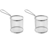 HENDI 426449 Paniers à frites miniatures (Lot de 2)