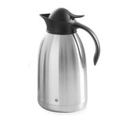 Hendi Verseuse isotherme 446706 – 2 L, acier double paroi, bouchon noir