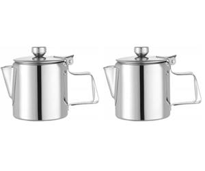 HENDI 453001 Cafetière/théière avec couvercle (Lot de 2)