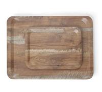 Hendi Plateau de service 508923 – Mélamine imprimé bois 240 x 340 mm