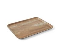 Hendi Plateau de service en mélamine 508947 avec imprimé bois 370x530 mm